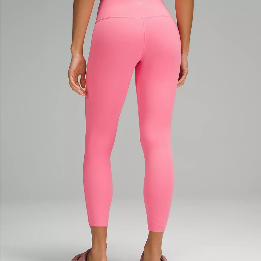 Lululemon Align 🌟NWT🌟 High Rise Pant Leggings 28” Size 10 Sakura Pink - Picture 3 of 8
